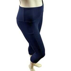 Baleaf Leggings, Size Small, Deep Greenish-Blue, Good Condition